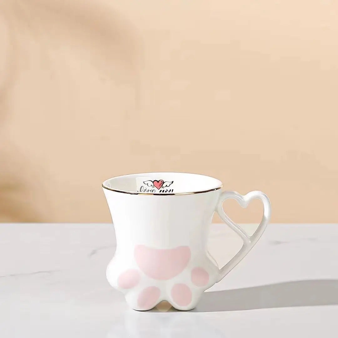 Kawaii Cat Paw Mugs