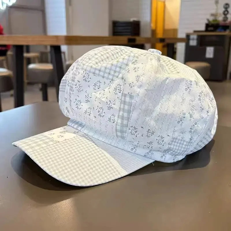 Pastel Patchwork Hat