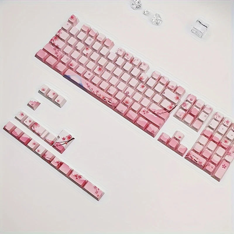 Cherry Blossom Keyboard Keycaps