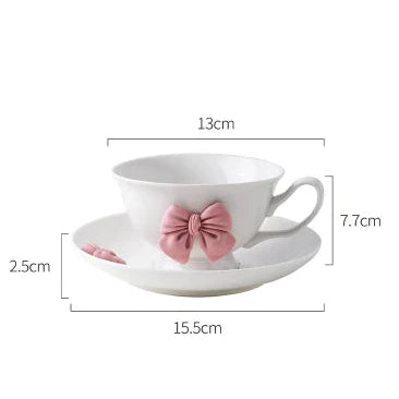 Coquette Tea Party Coffee Cups and Mugs