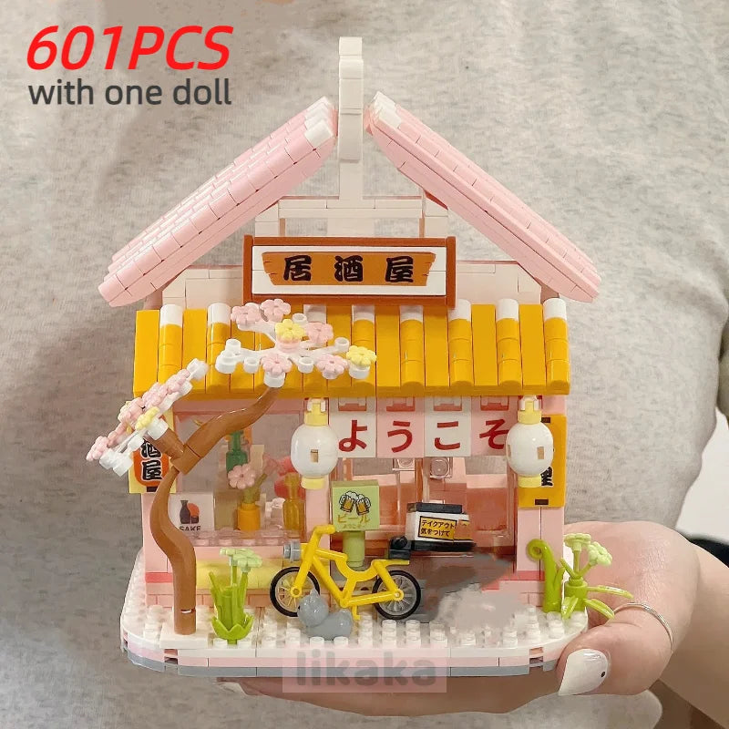 Sakura Izakaya Building Blocks Set