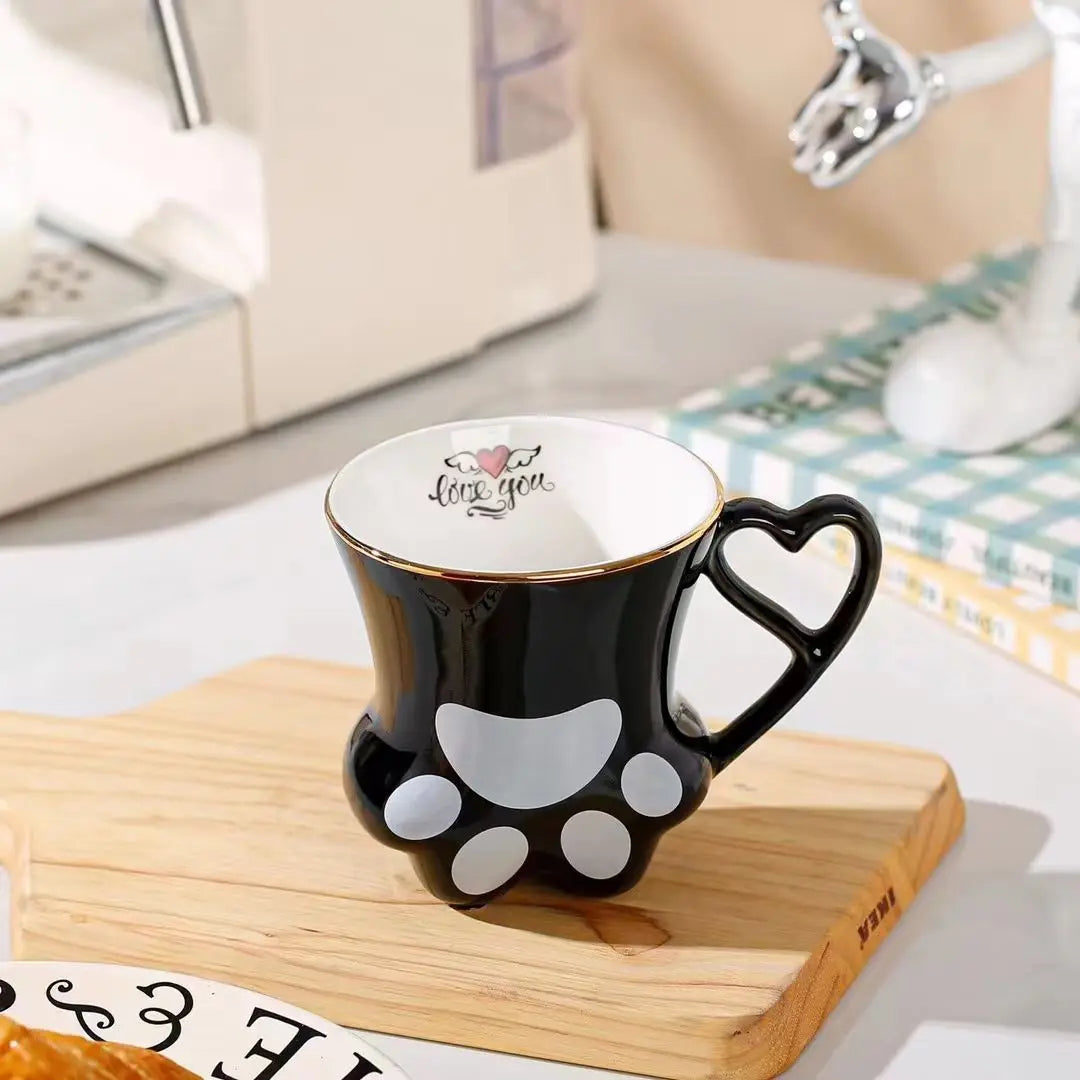 Kawaii Cat Paw Mugs