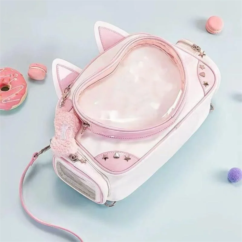 Kawaii Pink Cat Ita Bag