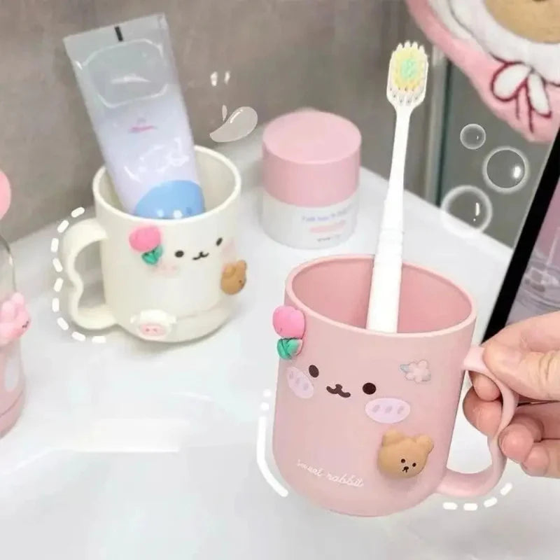 Kawaii Toothbrush Container