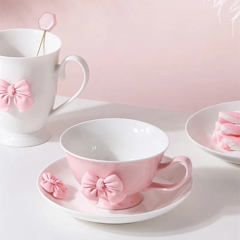 Coquette Tea Party Coffee Cups and Mugs