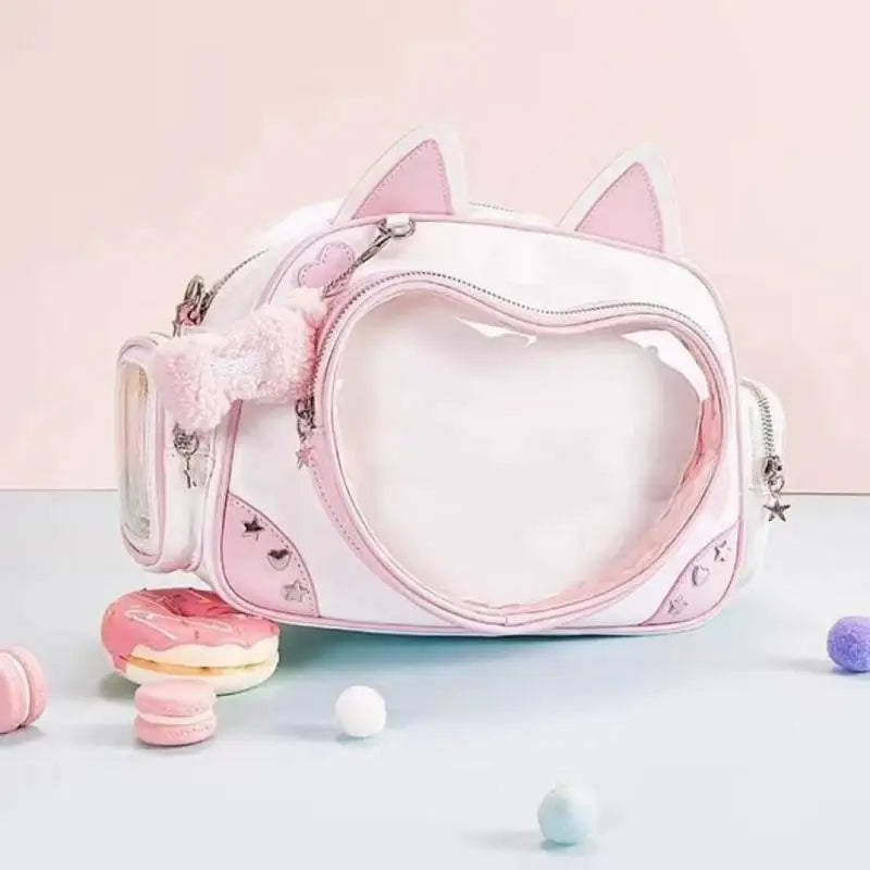 Kawaii Pink Cat Ita Bag