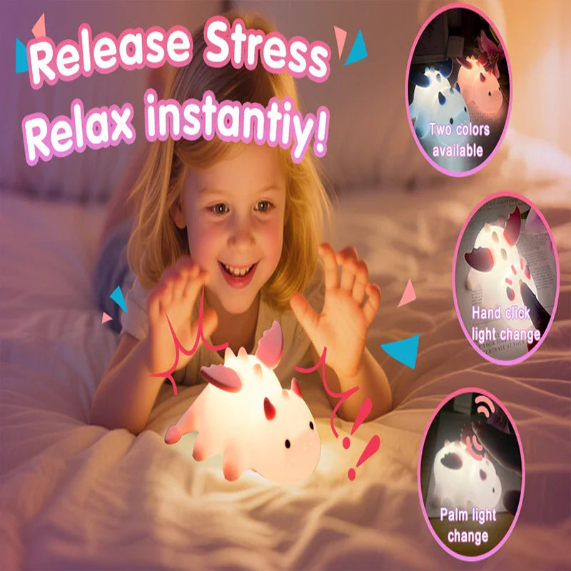Cute Baby Dragon Night Light